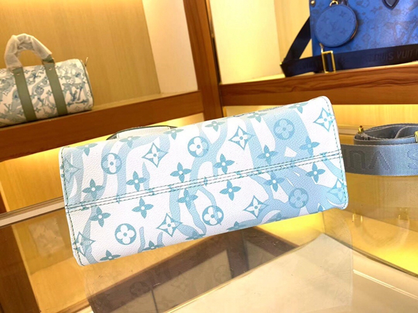 ルイヴィトンバッグ角部分ディテール